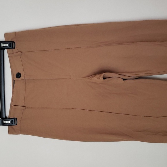 Pull & Bear tan trouser pants, career pants, women's size large - Picture 2 of 8